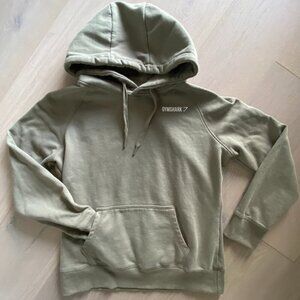 Gymshark Olive Green Hoodie Size M